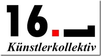 Logo 16.eins/künstlerkollektiv